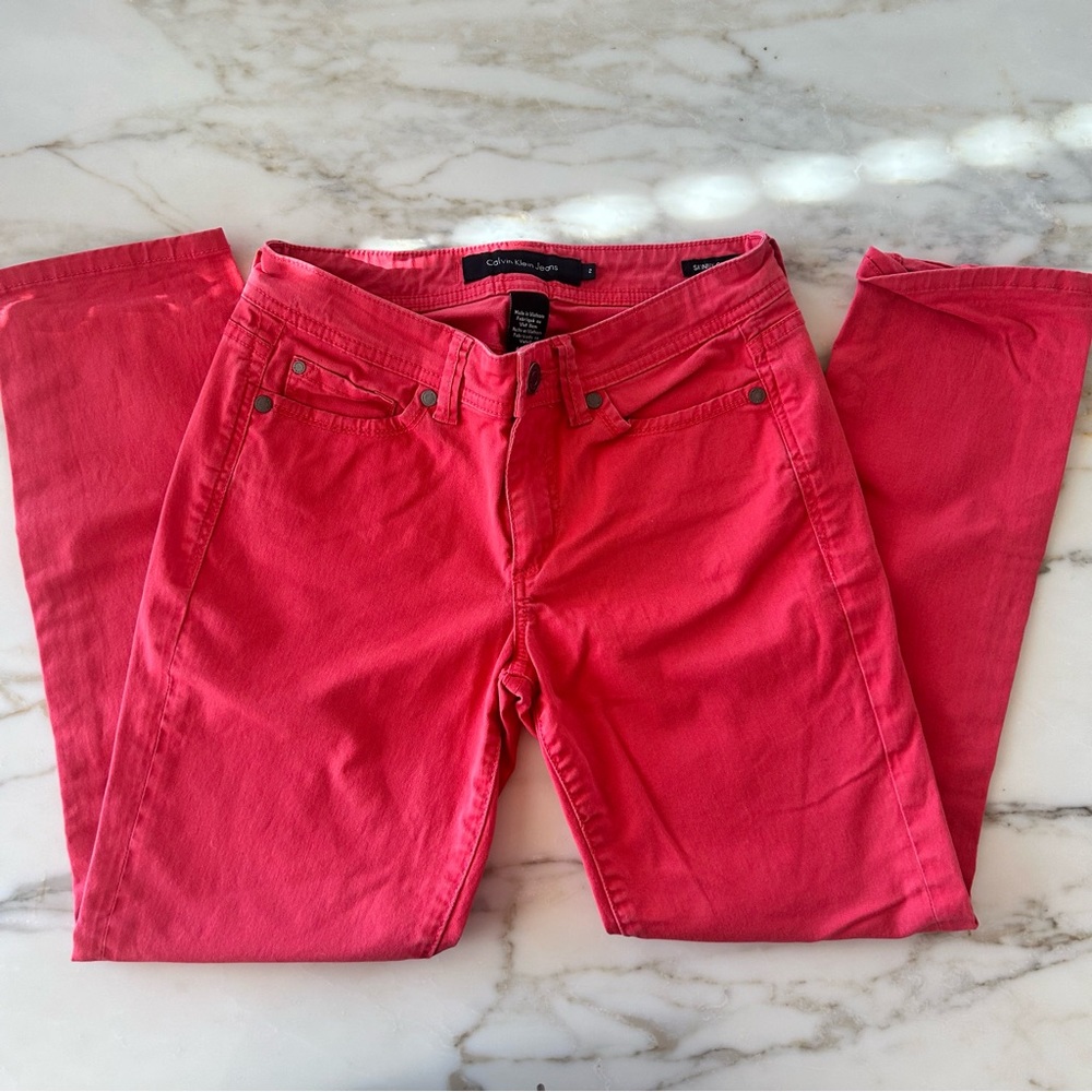 Calvin Klein Pink Jeans
